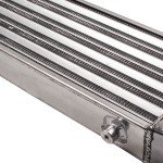 Turbo Intercooler Kit with Aluminum Pipe and Couplers