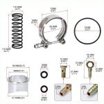 Turbo Charge Pipe Kit w/Tial & 50mm BOV for BMW N54