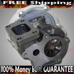 T3/T4 Turbo Kit with Black Intercooler for Audi A4