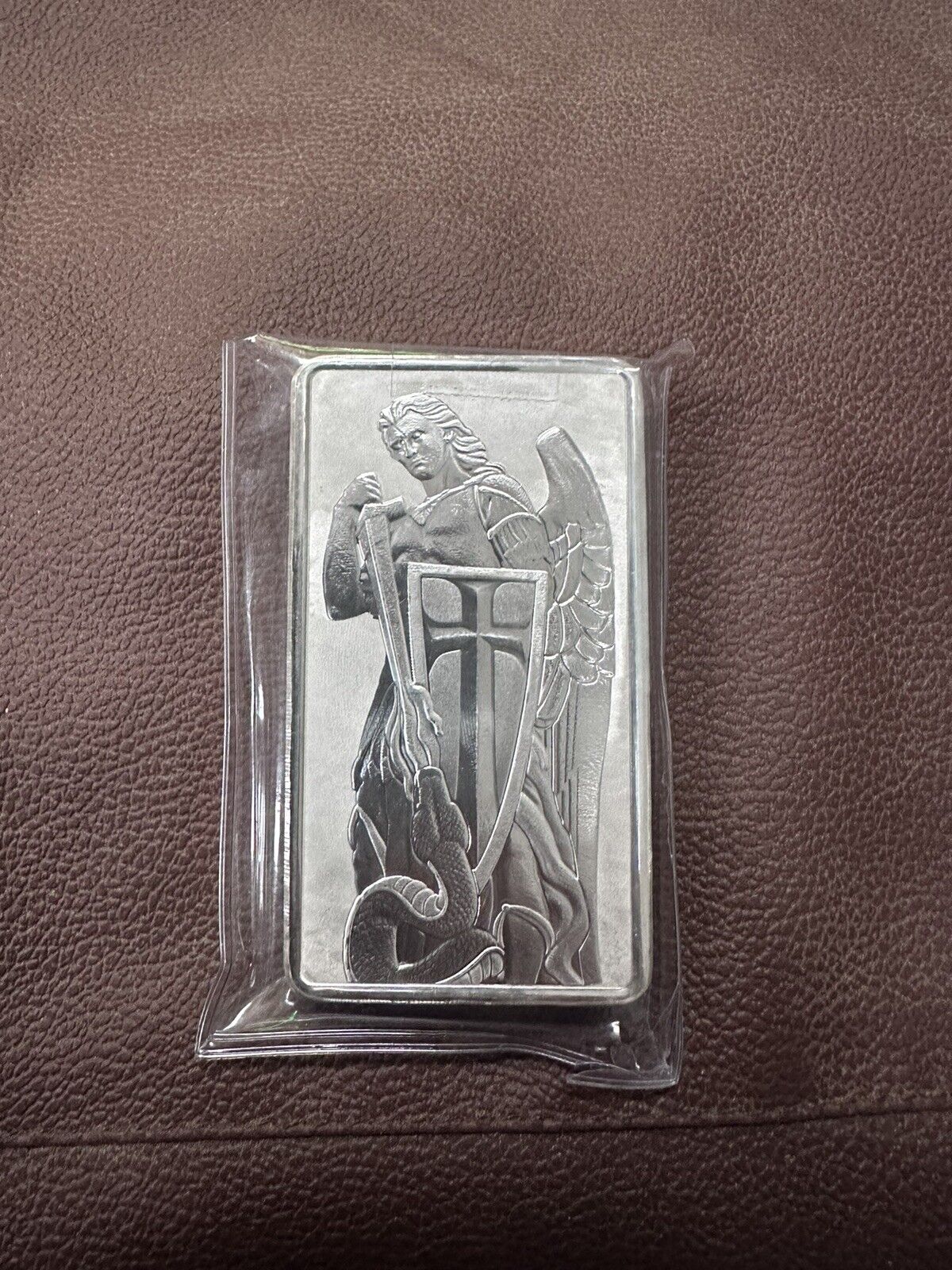 10 oz Scottsdale Archangel Michael Silver Bar + 1 oz