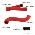 2" Aluminum Turbo Charge Pipe Kit for BMW 335i