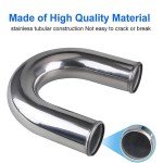Universal 2.5" Aluminum Turbo Intercooler Pipe Kit