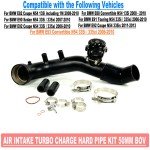 Turbo Charge Pipe Kit with 50mm BOV for BMW N54