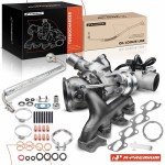 Turbocharger Kit with Oil Line for Chevy Buick