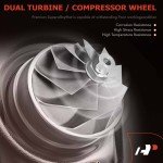 Turbocharger Kit with Oil Line for Chevy Buick
