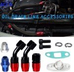 Turbo Charger Oil Drain & Feed Line Kit