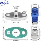 Turbo Charger Oil Drain & Feed Line Kit