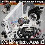 GT35 Turbo Power Kit with Intercooler and Gauges