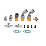 GT35 GT3582 Universal Turbo Charger with Oil Line Kit