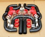 High Performance Twin T3/T4 VBand Turbo Kit