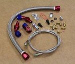 High Performance Twin T3/T4 VBand Turbo Kit