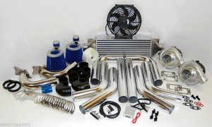 Universal Twin Turbo Charger Kit with FMIC Piping
