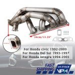 K20/24 Sidewinder V2 Turbo Manifold Kit for Honda