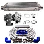 T3 Turbo Charger Kit with Intercooler & Pipe