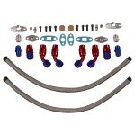 Twin Turbo Intercooler and Piping Kit for T3/T04E