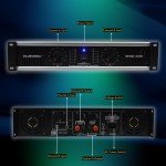 MUSYSIC 2 Channel 3200W Pro Power Amplifier - 2U