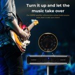 MUSYSIC 2 Channel 3200W Pro Power Amplifier - 2U