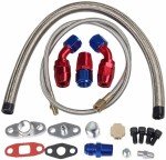 GT35 GT3582 T3 Turbo Charger with Oil Line Kits