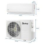 Ductless Mini-Split Heat Pump Air Conditioner 12000 BTU