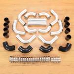 Universal Aluminum Turbo Intercooler Elbow Pipe Kit