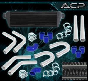 Turbo Front Mount Intercooler with Aluminum Piping Kit
