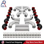 12 Pcs Aluminum Turbo Intercooler Piping Clamp Kit