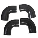 Universal Aluminum Turbo Intercooler Elbow Pipe Kit