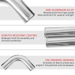 76mm Aluminum Turbo Intercooler Piping Kit with Hose