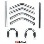 2.5" Aluminum Turbo Intercooler Pipe Kit with Accessories