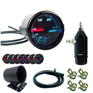 Universal Manual Boost Controller Kit with Turbo Gauge