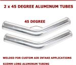 2" Turbo Aluminum Intercooler Piping Kit with Coupler