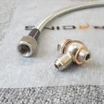 29cm AN6 Turbo Oil Feed Line for BMW Models