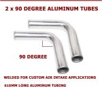 2" Turbo Aluminum Intercooler Piping Kit with Coupler