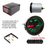 Universal Manual Boost Controller Kit with Turbo Gauge