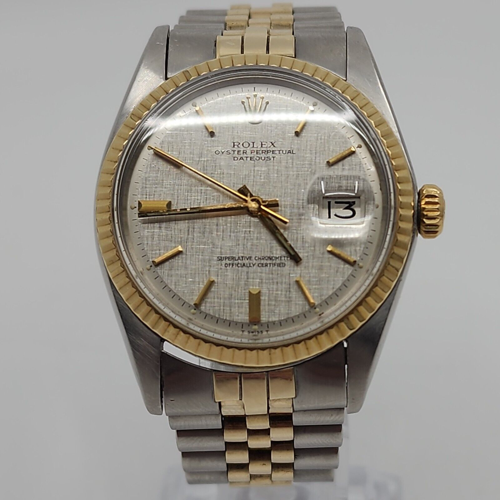 Rolex Datejust 1601 Two-Tone Vintage Watch 36mm
