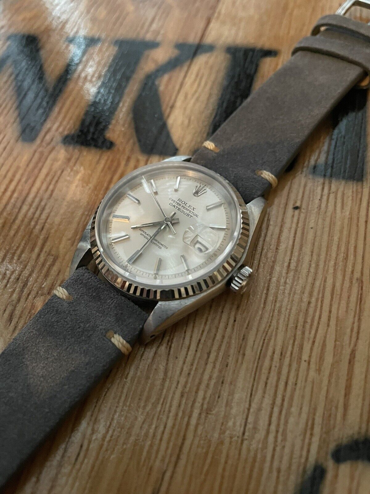 Rolex Datejust Silver Unisex Watch - 1601 VIP
