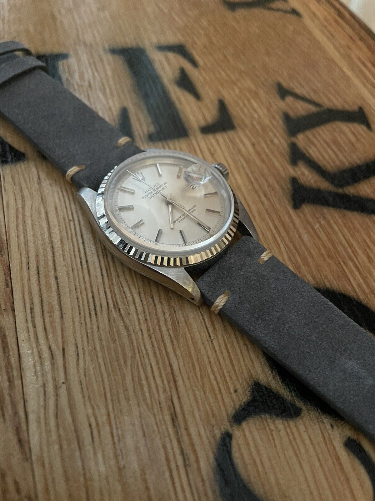 Rolex Datejust Silver Unisex Watch - 1601 VIP