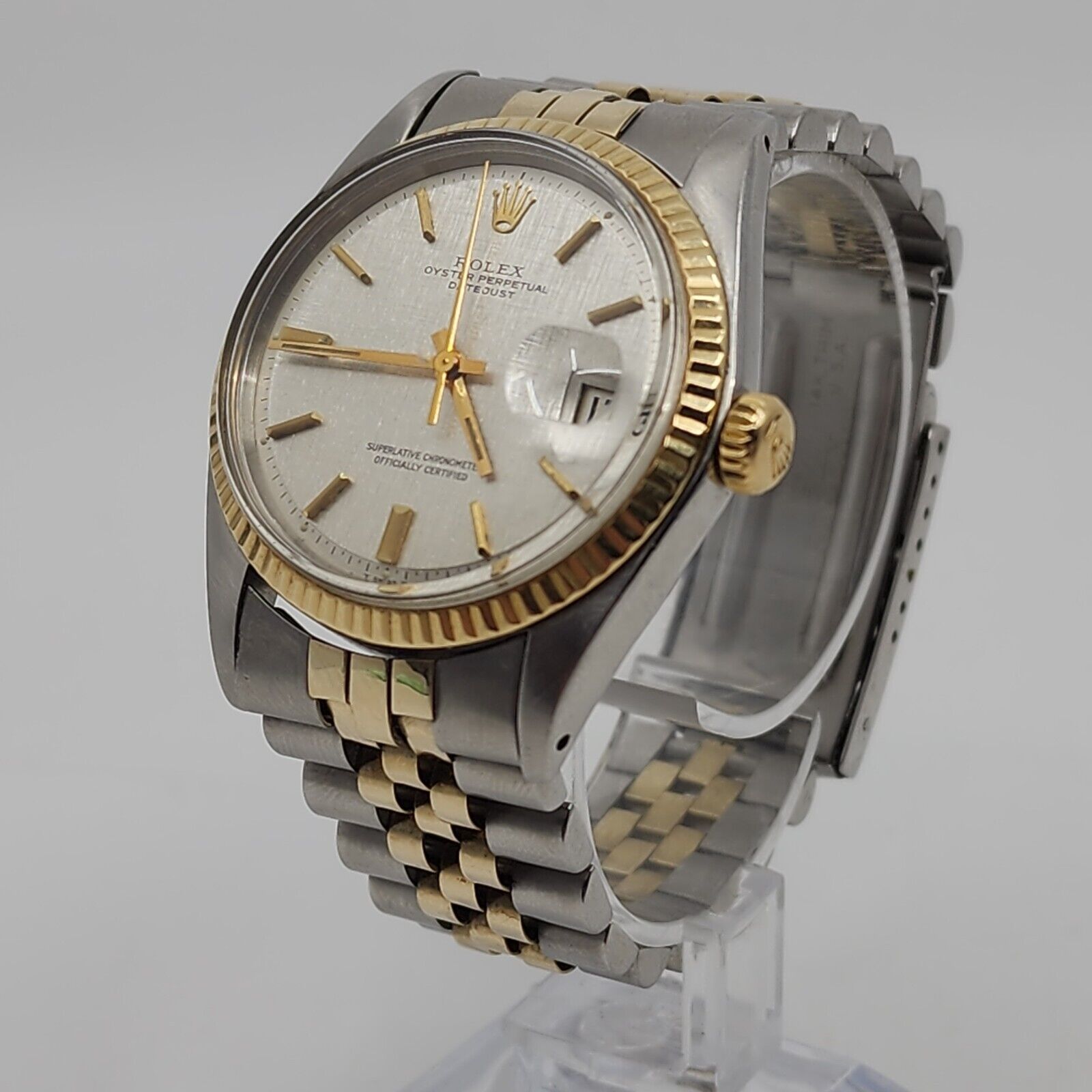 Rolex Datejust 1601 Two-Tone Vintage Watch 36mm