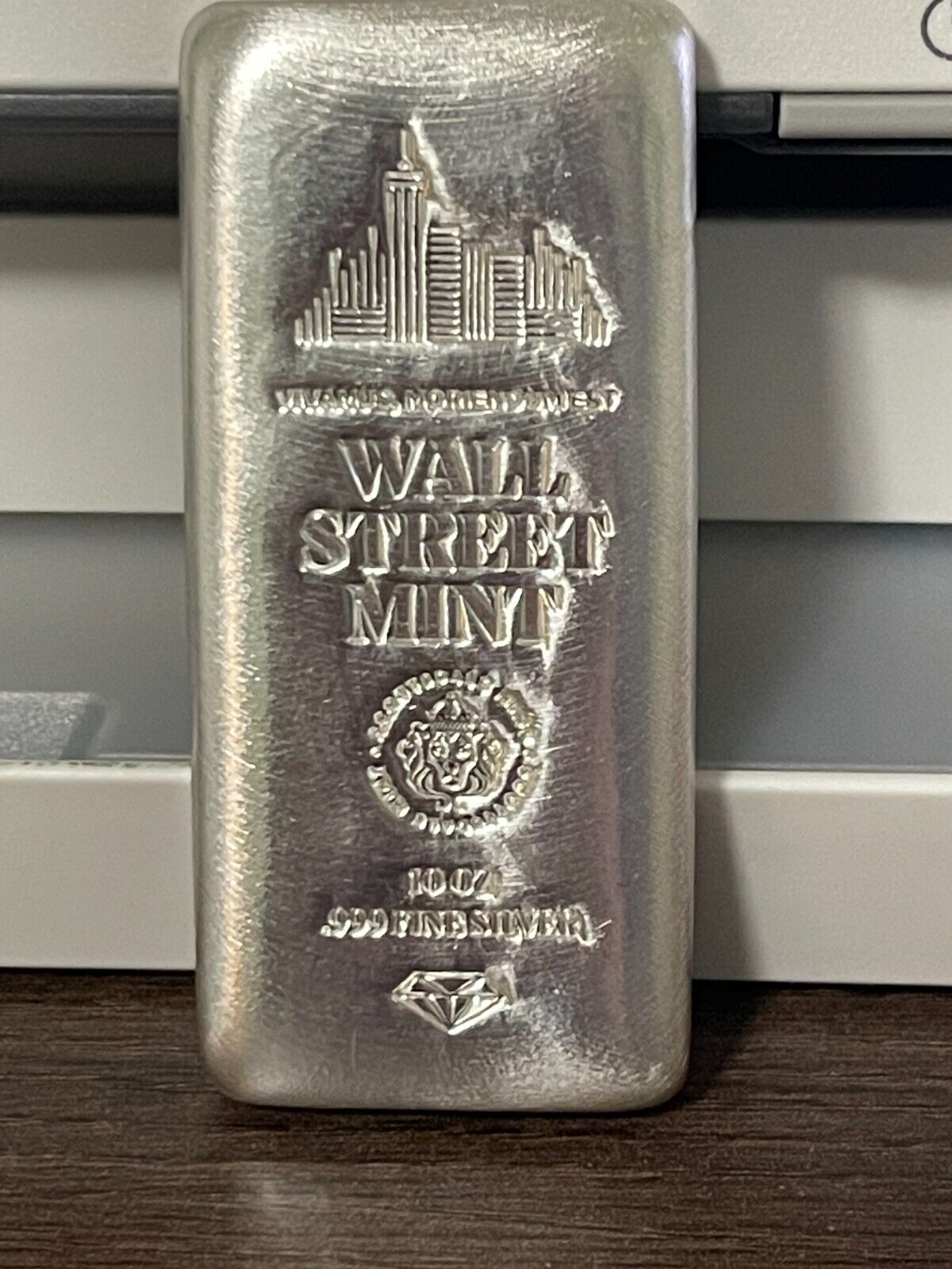 10 oz Silver Bar - Scottsdale Wall Street Collection