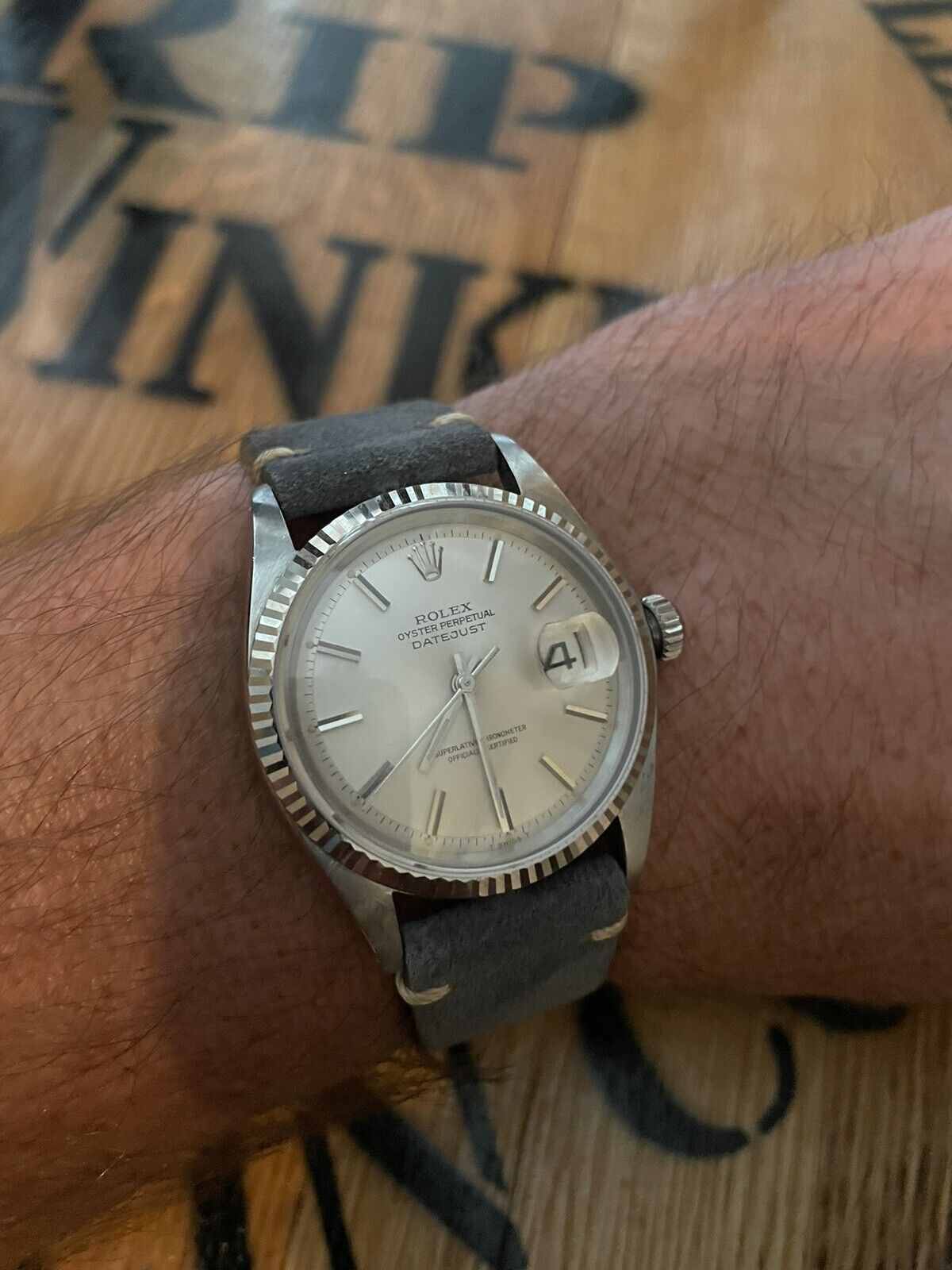 Rolex Datejust Silver Unisex Watch - 1601 VIP