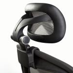 Headrest for Herman Miller Aeron Chair - Graphite/Black