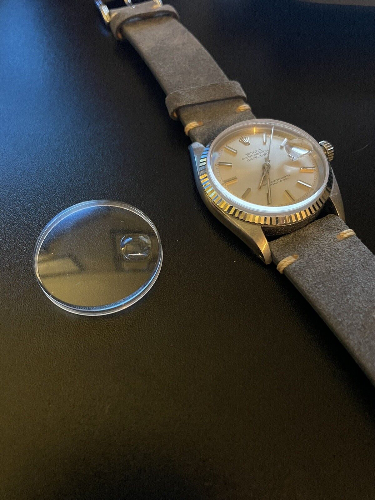 Rolex Datejust Silver Unisex Watch - 1601 VIP