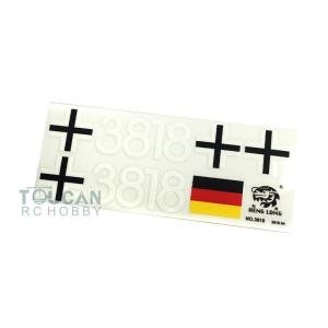Tiger I Tank Decal Sticker for 1/16 Scale