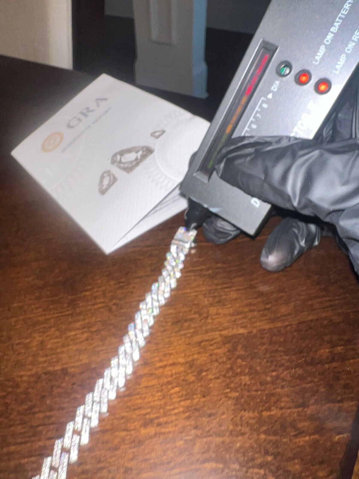 Real Moissanite Cuban Link Chain - Hip Hop VIP