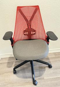 Herman Miller Sayl Office Chair Red and Gray