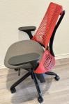 Herman Miller Sayl Office Chair Red and Gray