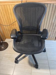 Herman Miller Aeron Size B Black Mesh Chair