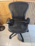 Herman Miller Aeron Size B Black Mesh Chair