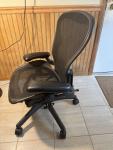 Herman Miller Aeron Size B Black Mesh Chair