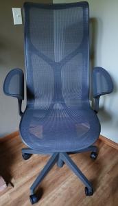 Herman Miller COSM High Back Chair - Graphite Gray